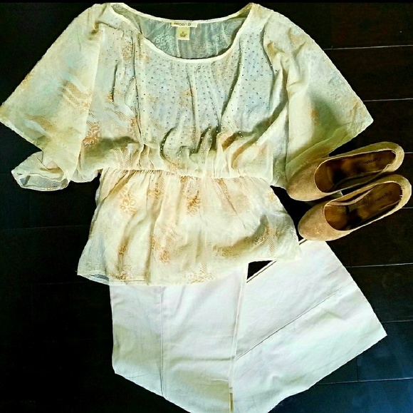 ARDEN B/Beaded Top - Picture 3 of 3